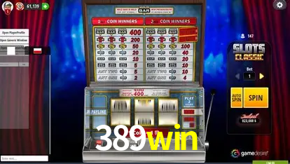 Descubra o Mundo do Cassino Online com 389win